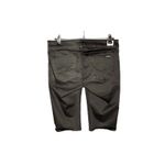 Hudson Women's 28 Black Viceroy Knee Short Buttoned Logo Back Pockets Denim Jean Photo 4