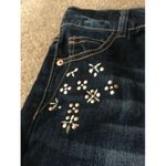 Cherokee Women's Juniors Jean Mini Shorts Blue Denim Pockets Size XL Photo 1