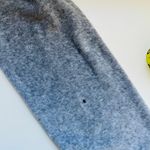 J.Jill Pure Gray Velour V-neck Oversized Sweater Small Tall Photo 3