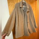 Eileen Fisher Wool Sweater Jacket FELTED MERINO LAMBSWOOL TEXTURE Large NWT Photo 3
