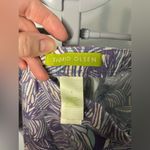 Sigrid Olsen  Purple and White Leaf Print Pants SIZE‎ 8 Photo 4
