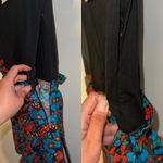 DEREK LAM 10 CROSBY Hudson Mix Media Cotton Dress Black Multi Color Size 6 NEW Photo 16