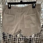 James Perse  Women's Athletic Tan Shorts Photo 1