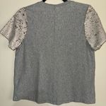 A New Day 🎄 Gray Top with Sequin Sleeves Photo 3