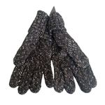 Sonoma Women’s Gloves Knit Black Speckled One Size New With Tags Photo 0