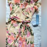 London Times  floral ruffle faux-wrap dress Photo 4