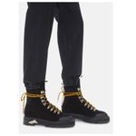 MOTHER The Wrapper Patch Springy Ankle Jeans Size 23 Black Photo 4