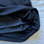 Forever 21 F21 black draped jersey mini skirt Photo 2