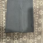 Abercrombie & Fitch New Ribbed Kick Flare High Rise Sweater Pants In Blue Large Photo 12