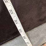 BCBGMAXAZRIA Babydoll Black Satin Top Blouse Medium smocked Surplice Goth Photo 5