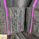 Lane Bryant Sport By Cacique 40D Sport Bra Molded Underwire  Black Wicking Photo 5