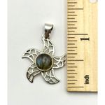 Labradorite‎ Starfish Sterling Silver Pendant Photo 7