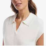 Weatherproof Vintage Cotton Cap Sleeve Sweater Photo 7