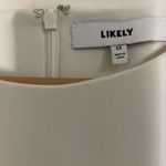 Likely  Manhattan Dress Ivory Size 12 Photo 8