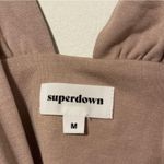 superdown NWT  Victoria Ruched Top in Nude Size Medium NEW Bralette Crop Photo 5