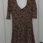 Sparkle & Fade Floral Scoop Neck Dress Photo 2