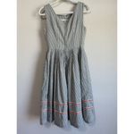 Tailor & Twirl Women’s Gingham Sleeveless Midi Dress Retro‎ Rockabilly Size S Gray Photo 3