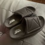 Liliana Forever21  Adjustable Black Slides Womens size 9/10 Photo 0