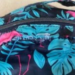 Lug Puddle Jumper Packable Backpack Flamingo Black Tropical Print *FLAW GUC Photo 7