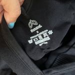 Black Strappy Back Athletic Romper Photo 4