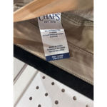 CHAPS  Women Stretch Khaki Straight Leg Pants Size 10 Photo 4