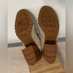 Sorel  Sandals Nadia Taupe Suede Strappy Lace Up Chunky Block Heel Shoes Size 10 Photo 8