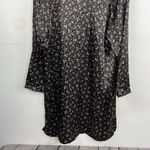 Morgan Taylor  Intimates Floral Black sleep night gown button down size 2X XXL Photo 6