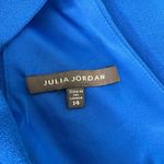 Julia Jordan  Knot Neck Tulip Hem Midi Halter Keyhole Mock Cobalt Blue Women 14 Photo 7