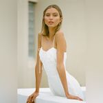 Sabo Luxe Kayo Cami Dress white mini XS Photo 3