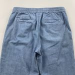 J.Crew Point Sur Blue Chambray Cotton Pull On Jogger Ankle Pant 4 Photo 6
