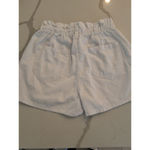 Kensie Jeans Vintage Luxe Size 8/29 White Highrise Paperbag Shorts Photo 5