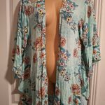 Torrid  Sz 1/2 Floral Kimono Cardigan Photo 8
