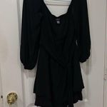 EXPRESS Black Long Sleeve Dress Photo 0