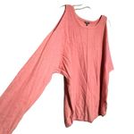 Hannah‎ Cold Shoulder Pink Sweater Size XL Photo 3