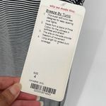 Lululemon Breeze By Tunic Mini Pop Stripe Black White Size 4 NWT Photo 7