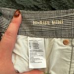 American Eagle  plaid denim mini skirt Photo 2
