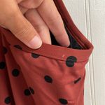 LANDS END Chlorine Resistant Sweetheart Swim Dress One Piece Swimsuit Size 18 Red Photo 9