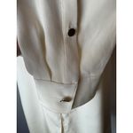 Alexander Wang  Shirt Women 4 Ivory Button Down Long Sleeve‎ Blouse Luxury Preppy Photo 11