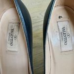 Valentino Garavani Rockstud Leather Black Pointed Toe Stiletto Heel Pumps 37 Photo 4