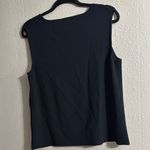 Cable & Gauge  Black Sleeveless Boxy Tank Top Photo 5
