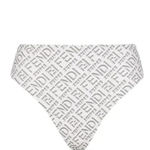 Fendi  X SKIMS White Reversible Bikini Bottom NWT New swimwear bathing suit Photo 2