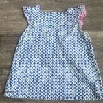 Matilda Jane Smocked Geometric Flutter Sleeve Top Size XL Cotton Summer Photo 8