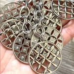 Charter Club  silver disc charm statement necklace Photo 3