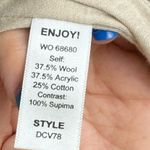 Michael Stars Womens Longline Sweater Vest Sz Medium Chevron Knit Open Front Photo 14