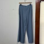 Cider  Wide Leg Pleated‎ Tailored Pants Blue Size Large Photo 3