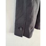 Banana Republic  Stretch Black Two Button V Neck Slim Blazer Jacket Womens Size 6 Photo 5