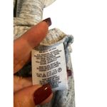 Anthropologie 9-H15 STCL Gray White Short Sleeve Cotton Blend Button Down Jacket Women Sz M Photo 7