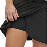 Patagonia Fleetwith Faux Wrap Skort Black Small EUC Photo 1