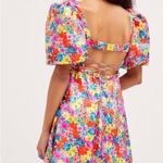 For Love & Lemons FREE PEOPLE x  'Merrill' Puff Sleeve Mini Dress - small Photo 2