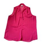 Laundry by Shelli Segal pink Printed Blouse Women Size XL | 39-37 Photo 0